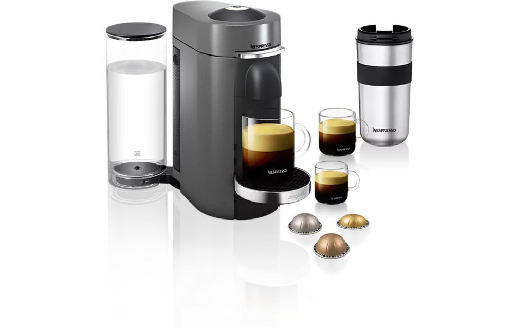Magimix Nespresso Vertuo Plus Deluxe Titanium - Koffiemachine