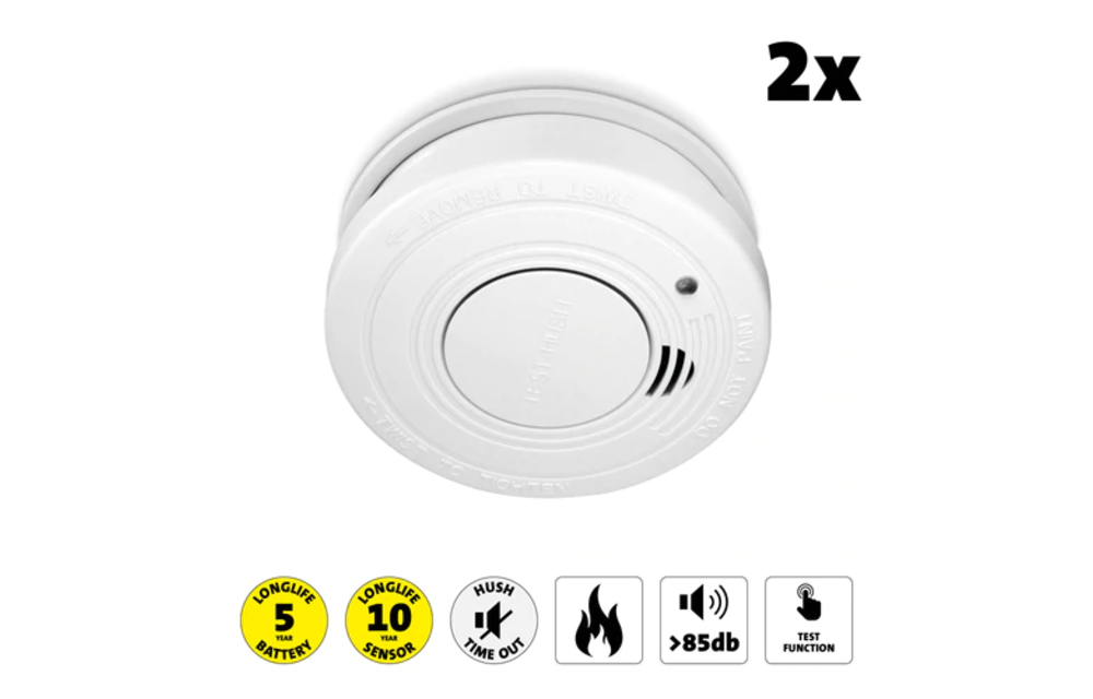 Alecto SA-29-5 Rookmelder (2 Pack) - Rookmelder