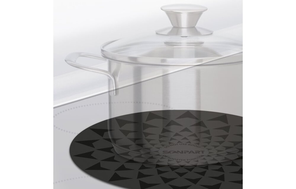Scanpart inductiekookplaat beschermmatjes