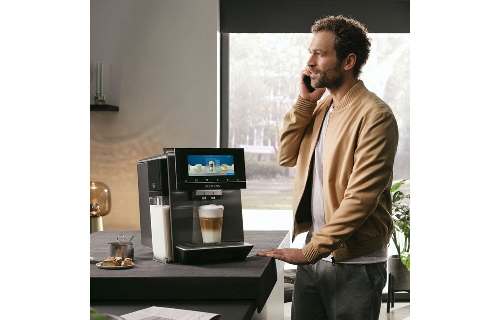 Siemens TQ905RZ5 EQ900 plus Dark inox - Koffiemachine