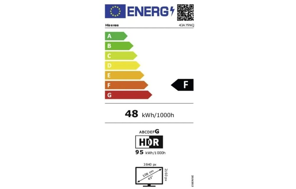 Hisense 43A79NQ - QLED TV