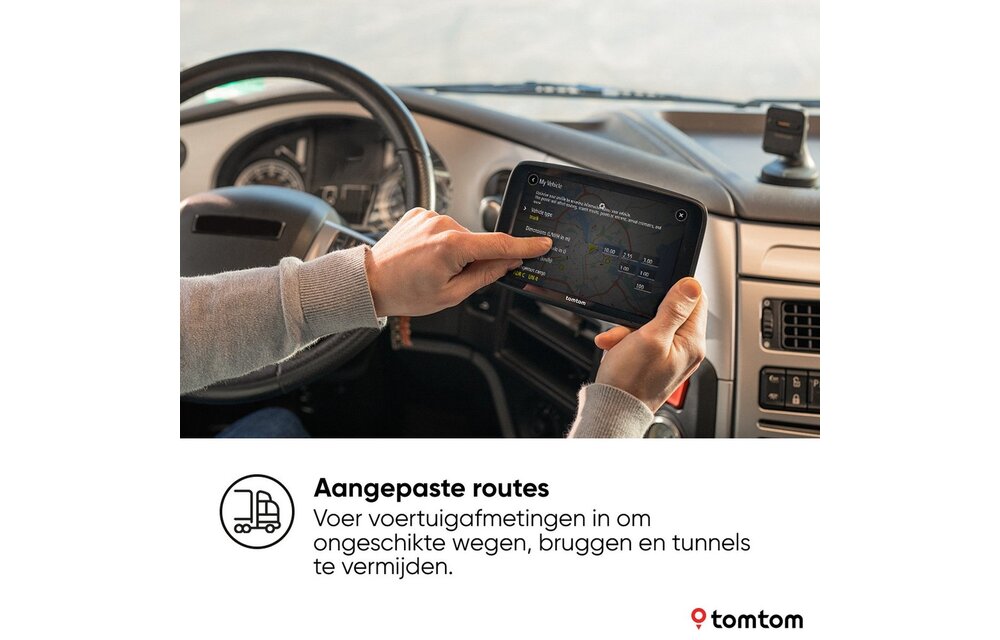 TomTom GO Expert Plus 7 inch Wereld - Autonavigatie
