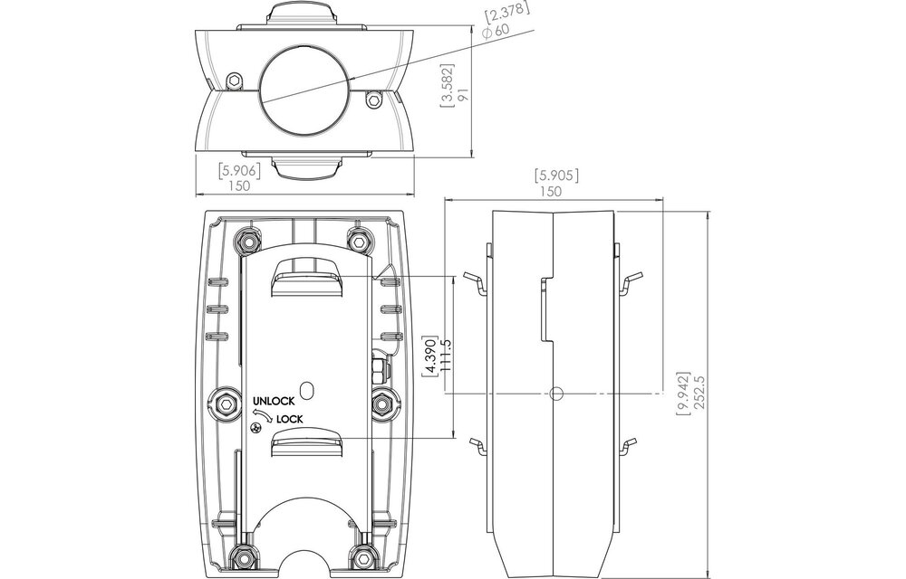 Vogel's PFA 9002 Turn & Till - TV muurbeugel
