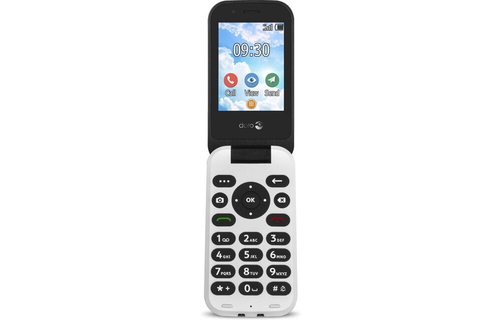 Doro 7030 Zwart - Senioren telefoon