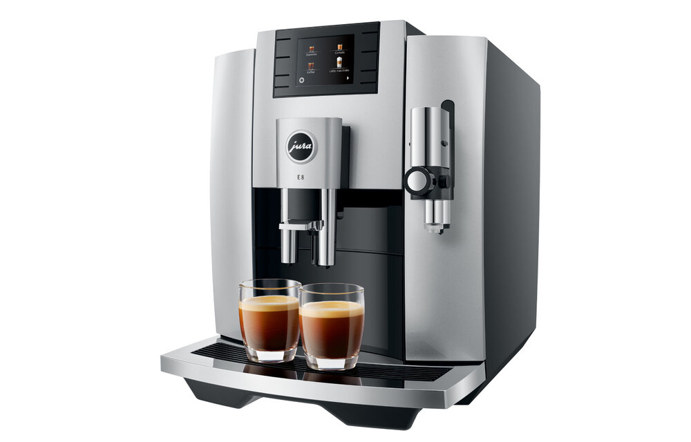 JURA E8 Moonlight Silver (EB) - Koffiemachine