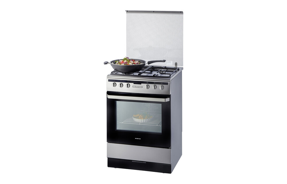 Inventum VFG6034WGRVS - Gasfornuis