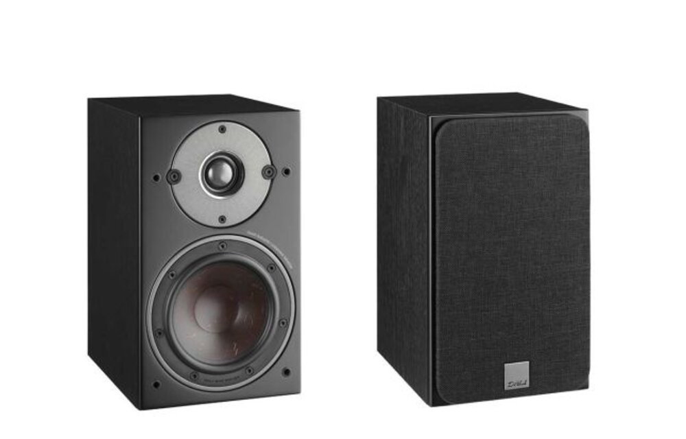 Dali Oberon 1 Zwart - Boekenplank speaker