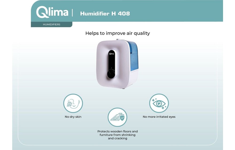 Qlima H 408 - Luchtbevochtiger