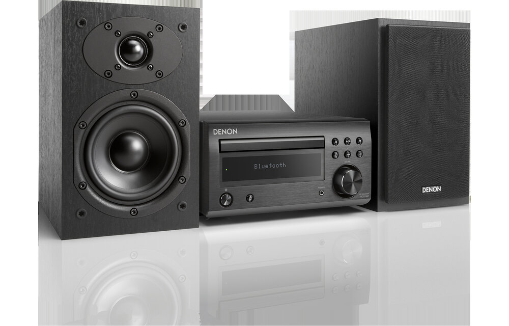 Denon D-M41DAB Zwart - Radio