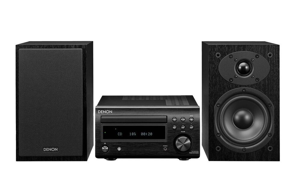 Denon D-M41DAB Zwart - Radio