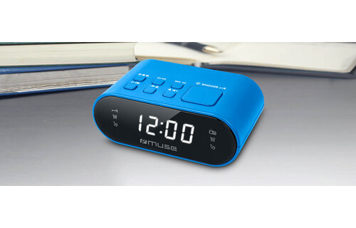 Muse M-10 BL - Wekkerradio