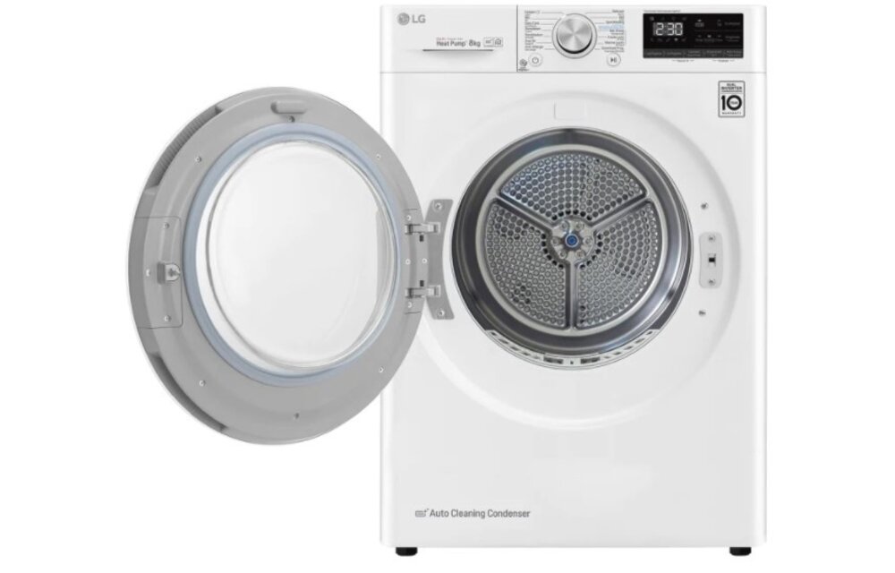 LG RC80V9AV4Q - Warmtepompdroger