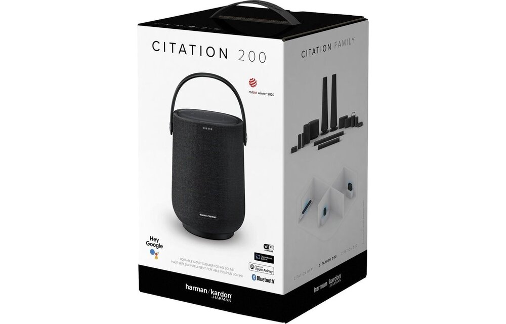 Harman Kardon Citation 200 Zwart - Draadloze speaker