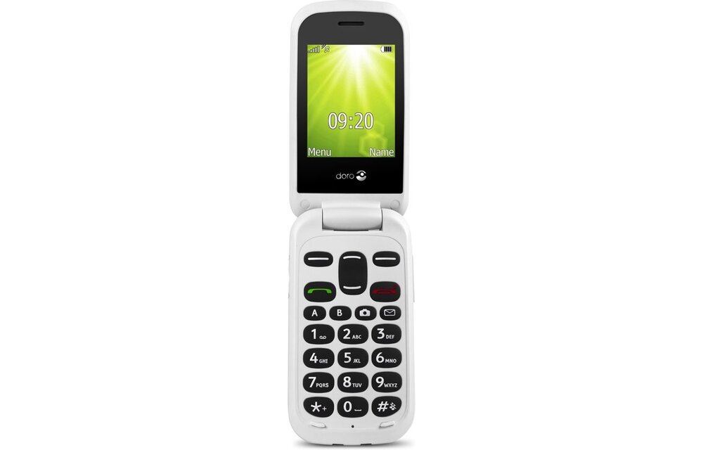 Doro 2424 Wit - Senioren telefoon