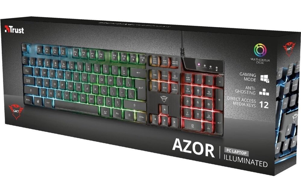 Trust GXT 835 Azor - Gaming toetsenbord