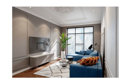 Vogel's TVM 5605 40 -100 inch zwart Platte tv-beugel - TV muurbeugel