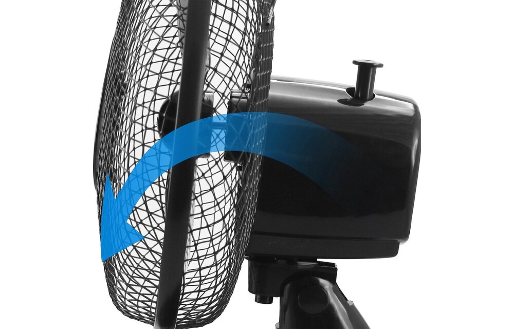 Emerio FN-114202.1 Zwart - Tafelventilator