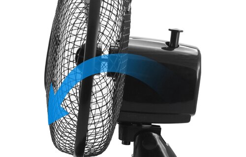 Emerio FN-114202.1 Zwart  - Tafelventilator