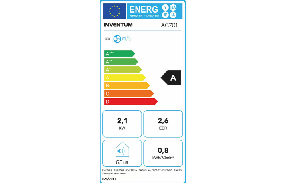 Inventum AC701 - Mobiele airco