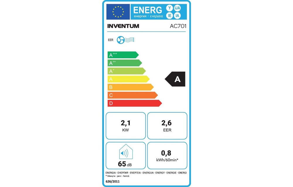 Inventum AC701 - Mobiele airco