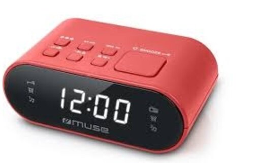 Muse M-10 RED - Wekkerradio
