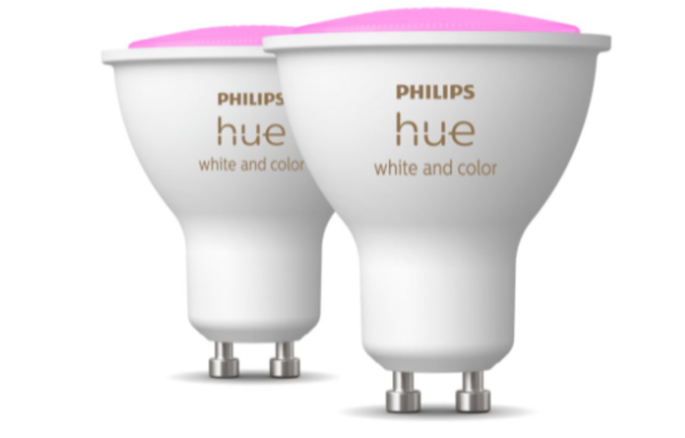 Philips Hue 2x GU10 4.3W Color Ambiance Duo Pack - Slimme lamp
