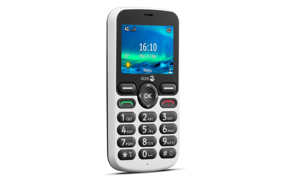 Doro 5860 Wit - Senioren telefoon
