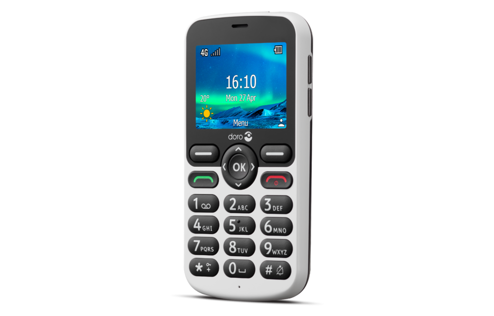 Doro 5860 Wit - Senioren telefoon