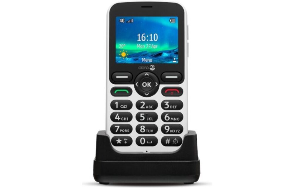 Doro 5860 Wit - Senioren telefoon