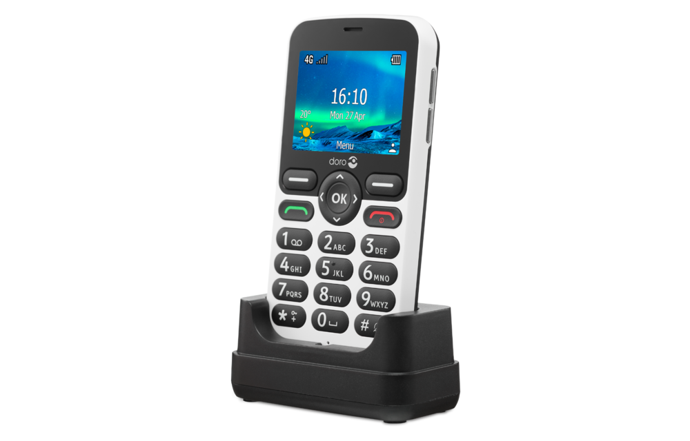 Doro 5860 Wit - Senioren telefoon