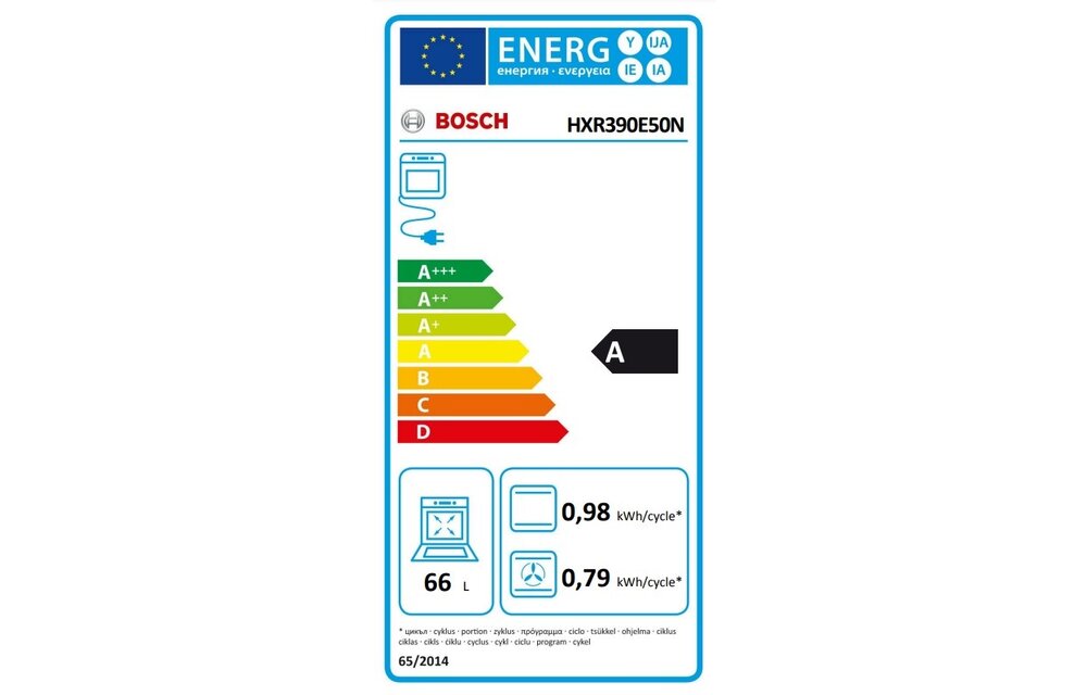 Bosch HXR390E50N - Gasfornuis
