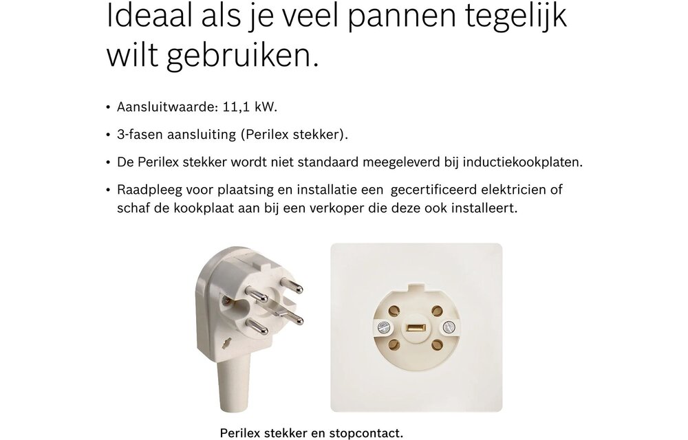 Bosch PIV975DC1E - Inductiekookplaat