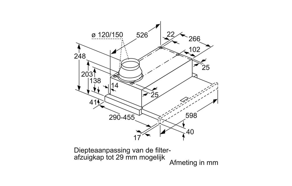 Siemens LI63LA526 - Vlakscherm afzuigkap