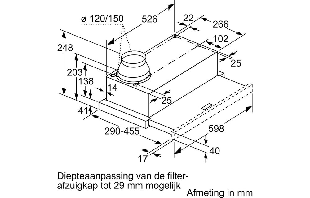 Siemens LI63LA526 - Vlakscherm afzuigkap