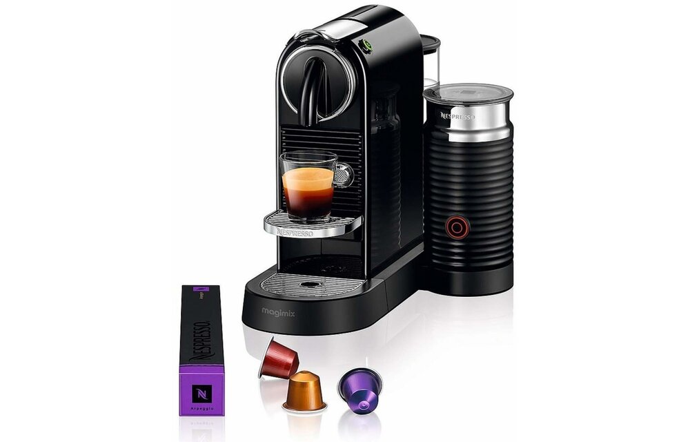 Magimix Nespresso CitiZ & Milk M195 Zwart - Koffiemachine