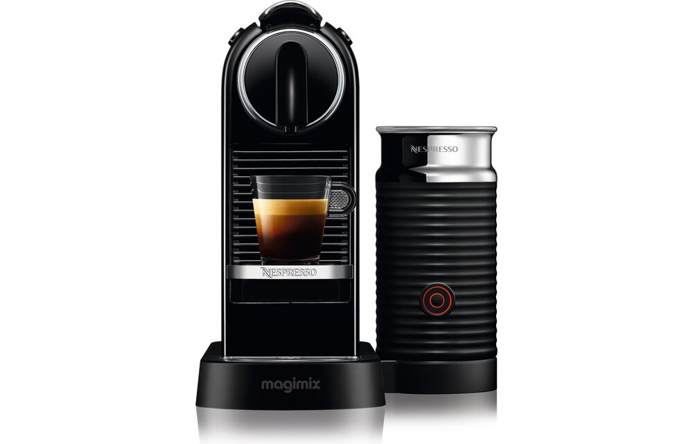 Magimix Nespresso CitiZ & Milk M195 Zwart - Koffiemachine