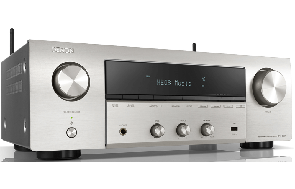 Denon DRA-800H Zilver - Receiver