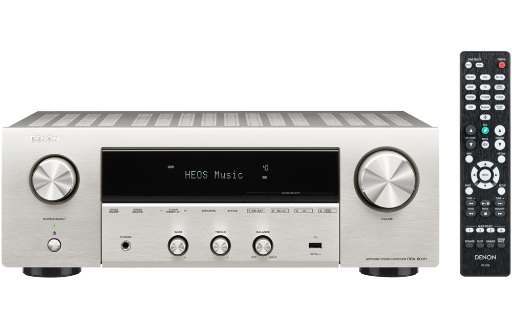 Denon DRA-800H Zilver - Receiver