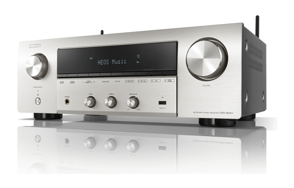 Denon DRA-800H Zilver - Receiver