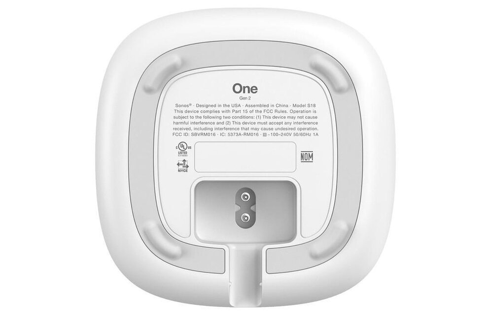 Sonos One wit - Draadloze speaker