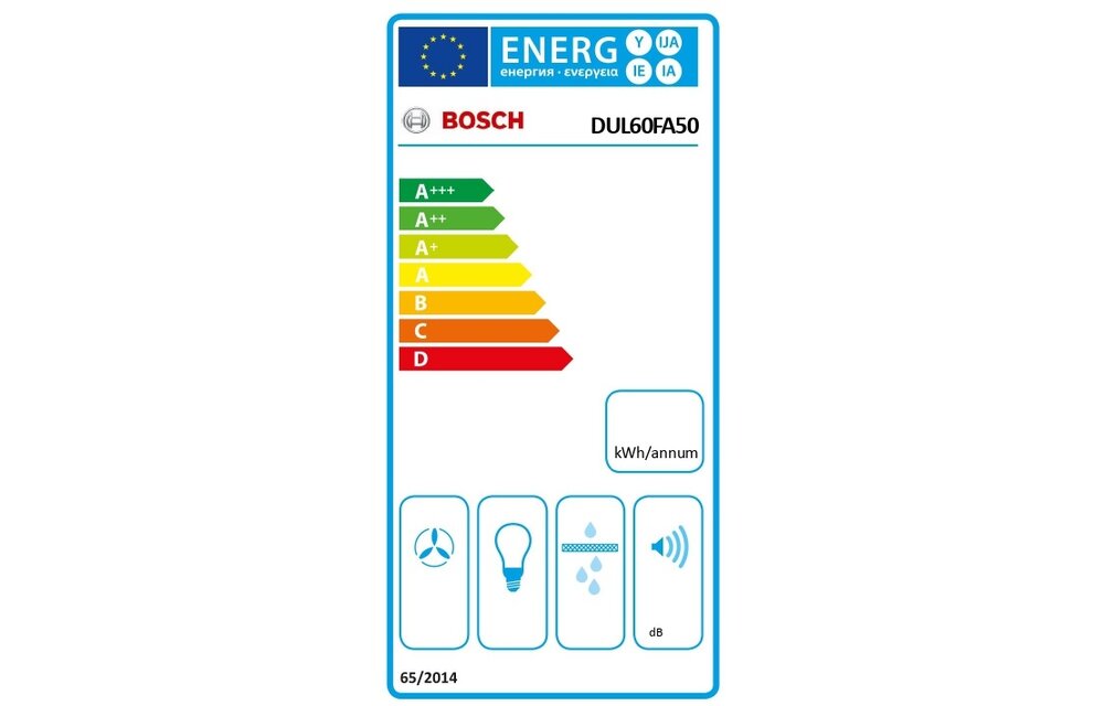 Bosch Serie 2 DUL60FA50 - Onderbouw afzuigkap