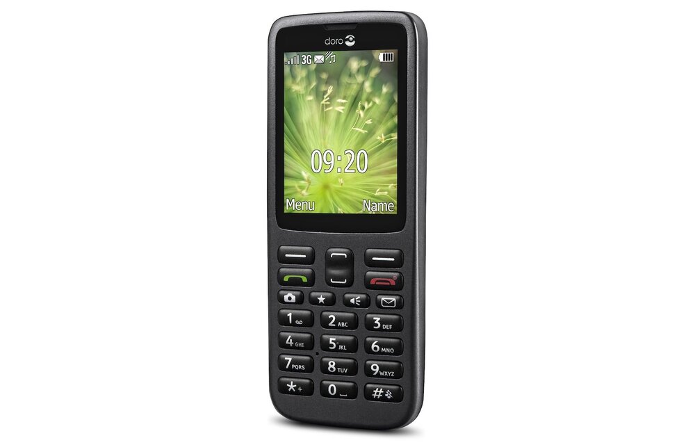 Doro 5516 Zwart - Senioren telefoon