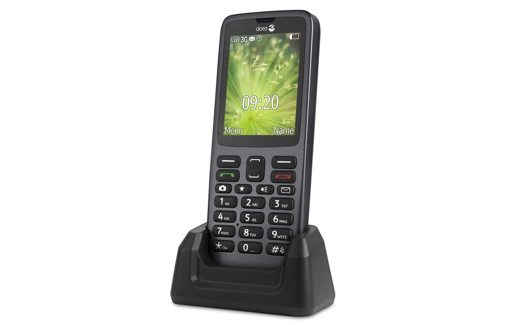 Doro 5516 Zwart - Senioren telefoon