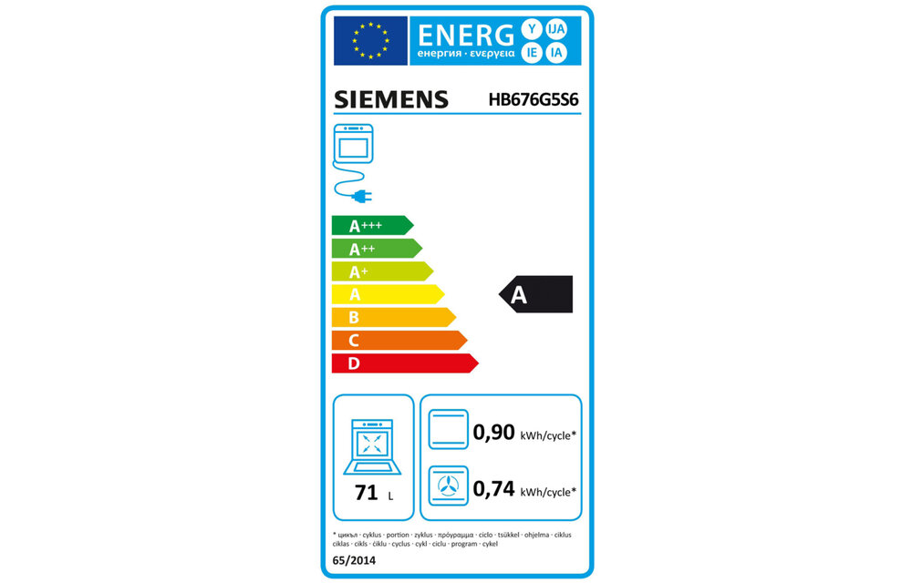 Siemens HB676G5S6 - Inbouw oven