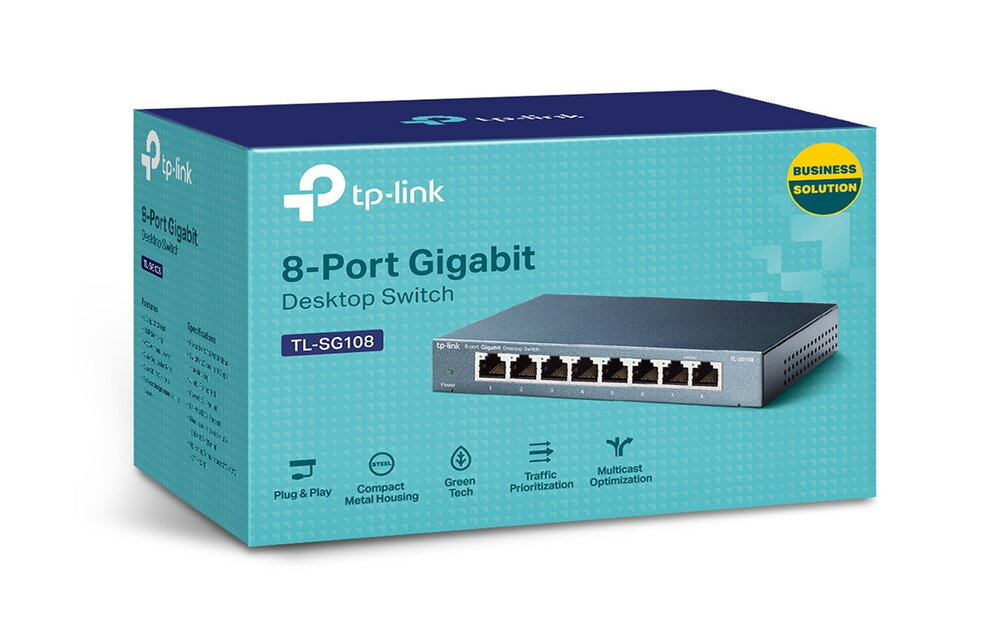 TP-Link TL-SG108 - Netwerk switch