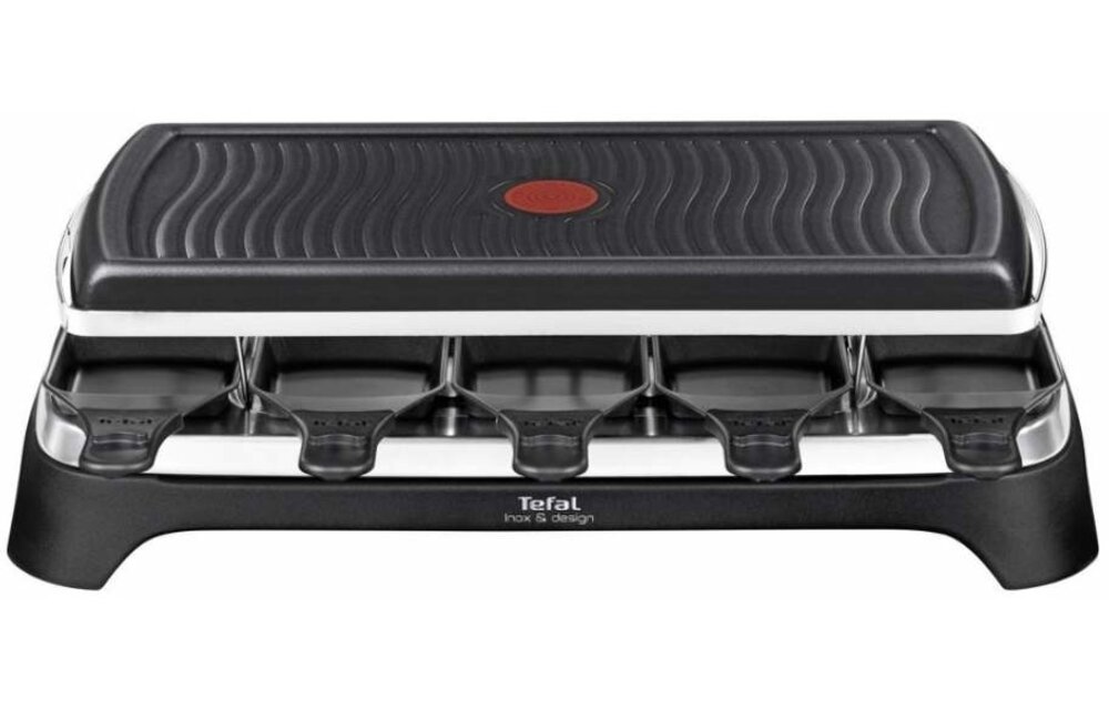 Tefal Gourmet 10 Inox & Design RE4588 - Gourmetset