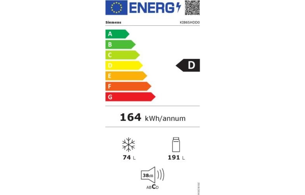 Siemens KI86SHDD0 - Inbouw koel-vriescombinatie