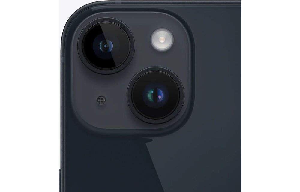 Refurbished iPhone 14 128 GB Zwart (A grade) - Mobiele telefoon