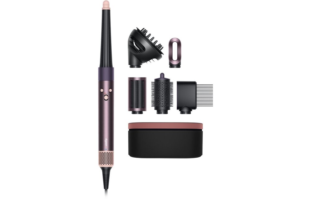 Dyson Airwrap i.d. Straight+Wavy Jasper plum - Krultang