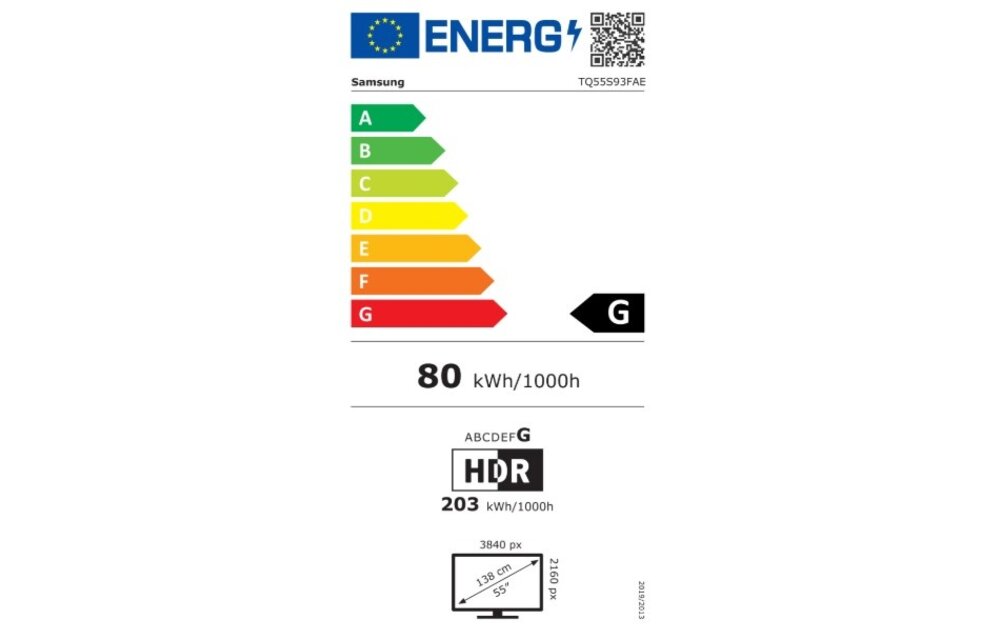 Samsung OLED 4K 55S93F (2025) - OLED TV
